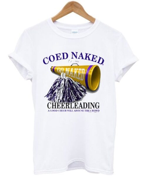 naked cheerleading t-shirt ZNF08