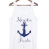 nauti bride Adult tank top