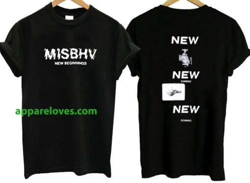 new beginnings MISBHV t-shirt (2side) THD