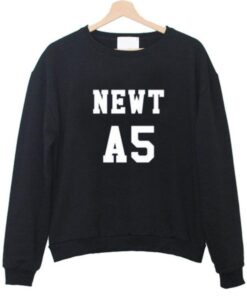 newt A5 maze runner front sweatshirt front