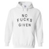 no fucks given hoodie THD