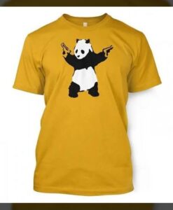 panda snaps t-shirt thd