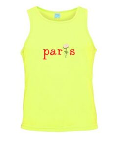 paris rose tanktop