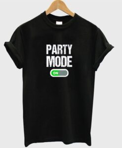 party mode on t-shirt ZNF08