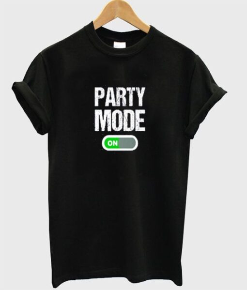 party mode on t-shirt ZNF08