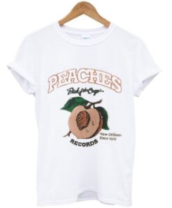 peaches record t shirt ZNF08