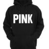 pink hoodie