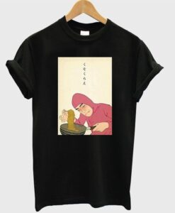 ramen art t-shirt ZNF08