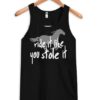 ride it tank top ZNF08