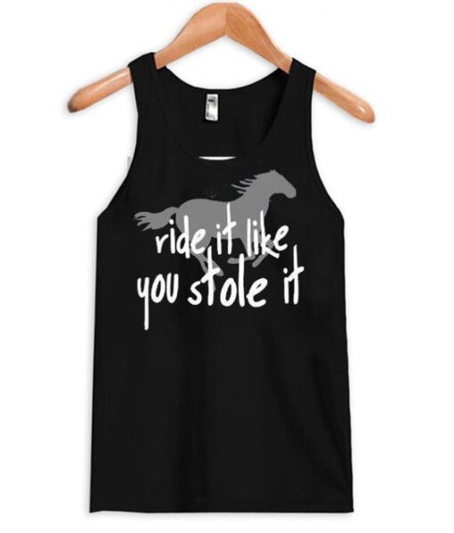 ride it tank top ZNF08