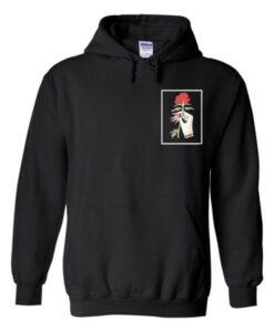 rose hand hoodie THD