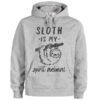 sloth is my spirit animal hoodie