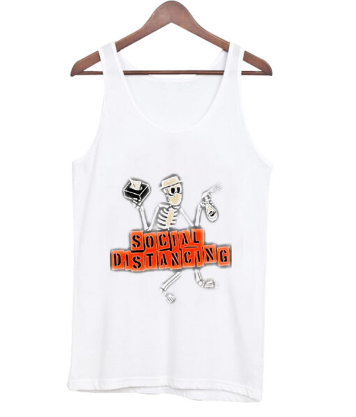 social distancing tank top