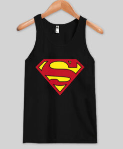 superman logo tank top