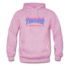 thrasher blue fire hoodie THD