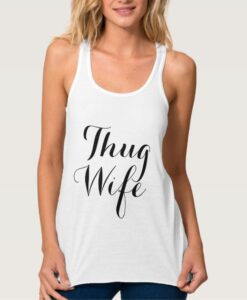 thug wife TANK TOP UNISEX THD