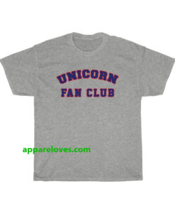 unicorn fan club t-shirt THD