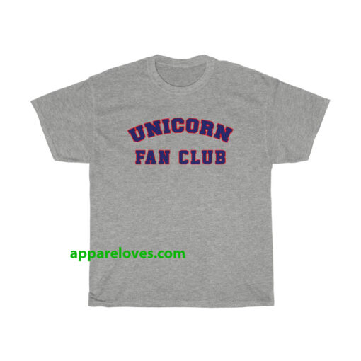 unicorn fan club t-shirt THD